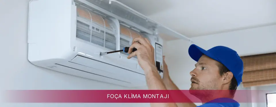 Foça İlçemi LG Klima Montajı